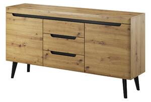 Komoda NORDICO 160 cm do Salonu Sypialni Dąb artisan