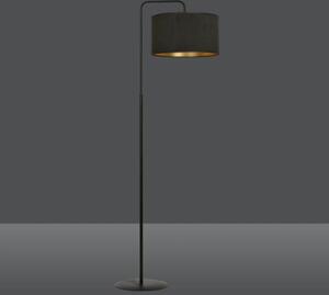 Lampa stojąca podłogowa Emibig 1xE27 60W HILDE LP1 BL BLACK 1054/LP1