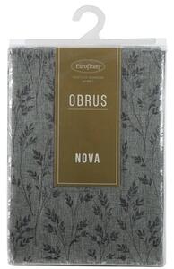 Obrus EUROFIRANY Simona 140 x 220 cm Srebrny