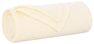 Koce narzutowe 24 pcs Kremowy 170 x 130 cm Polar