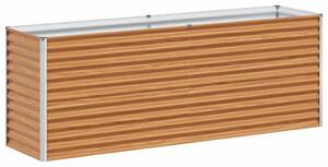 Podniesiona rabata ogrodowa 195 x 50 x 68 cm Stal Galwanizowana