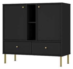 Komoda TORINO 100 cm do Salonu Sypialni Grafit
