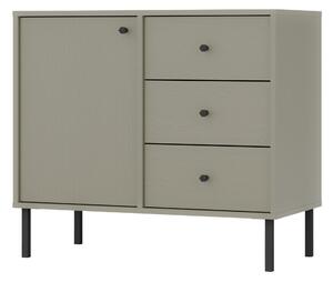 Komoda TORINO 84 cm do Salonu Sypialni Odcienie zieleni