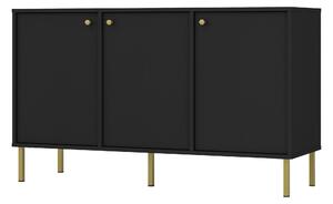 Komoda TORINO 125 cm do Salonu Sypialni Grafit