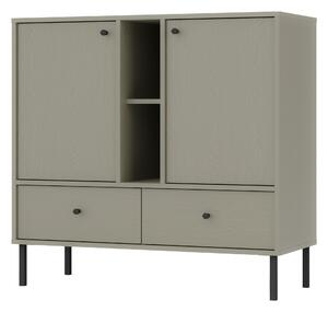 Komoda TORINO 100 cm do Salonu Sypialni Odcienie zieleni