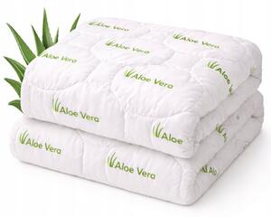 Kołdra 220x200cm Aloe Vera Antyalergiczna Całoroczna Ciepła Puszysta POLSKA