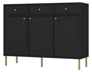 Komoda TORINO 125 cm do Salonu Sypialni Grafit