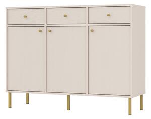 Komoda TORINO 125 cm do Salonu Sypialni Odcienie beżu
