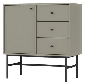 Komoda TORINO 84 cm do Salonu Sypialni Odcienie zieleni