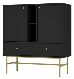 Komoda TORINO 100 cm do Salonu Sypialni Grafit