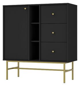 Komoda TORINO 100 cm do Salonu Sypialni Grafit