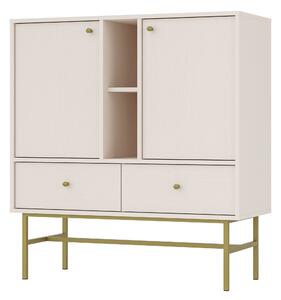Komoda TORINO 100 cm do Salonu Sypialni Odcienie beżu