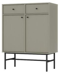 Komoda TORINO 84 cm do Salonu Sypialni Odcienie zieleni