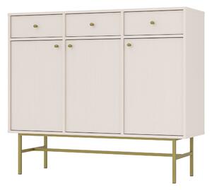Komoda TORINO 125 cm do Salonu Sypialni Odcienie beżu