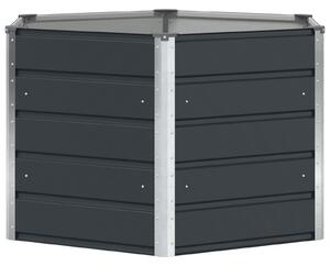 Donica Antracyt 129 x 129 x 75 cm Stal