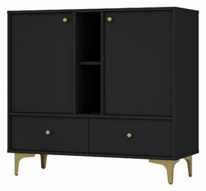 Komoda TORINO 100 cm do Salonu Sypialni Grafit