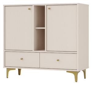 Komoda TORINO 100 cm do Salonu Sypialni Odcienie beżu