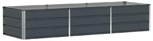 Donica Antracyt 240 x 80 x 45 cm Stal