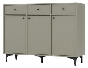 Komoda TORINO 125 cm do Salonu Sypialni Odcienie zieleni