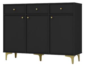 Komoda TORINO 125 cm do Salonu Sypialni Grafit
