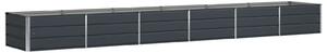 Donica Antracyt 480 x 80 x 45 cm Stal