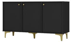 Komoda TORINO 125 cm do Salonu Sypialni Grafit