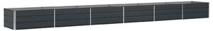 Donica Antracyt 600 x 80 x 45 cm Stal