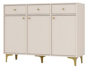 Komoda TORINO 125 cm do Salonu Sypialni Odcienie beżu