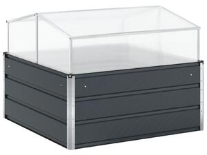 Donica Antracyt 100 x 100 x 77 cm Stal Galwanizowana