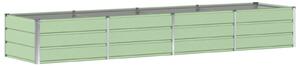 Donica Zielony 320 x 80 x 45 cm Stal