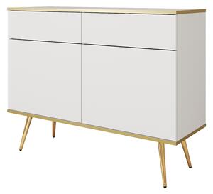 Komoda VENEZIA 107 cm do Salonu Sypialni Biały