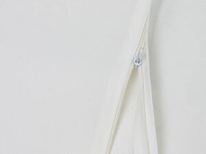 Poszewka dekoracyjna LEAFY LACE 40x40 cm, biała