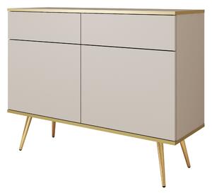 Komoda VENEZIA 107 cm do Salonu Sypialni Beżowy