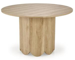 Stół okrągły Hugo, drewniany, do jadalni