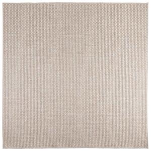 Dywany pokojowe Kwadrat FARO Kremowy 120 x 120 cm Poliester