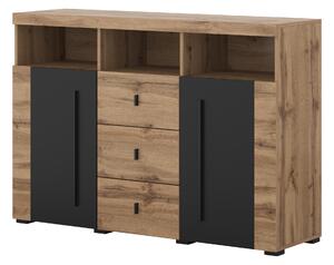Komoda RISTO 132 cm do Salonu Sypialni Dąb wotan