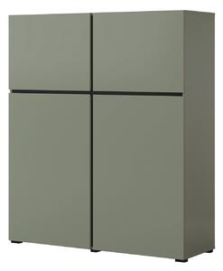 Komoda INCROCIO 119 cm do Salonu Sypialni Zielony