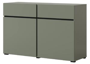Komoda INCROCIO 119 cm do Salonu Sypialni Zielony