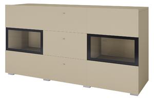 Komoda BAROLO 132 cm do Salonu Sypialni Beż jasny