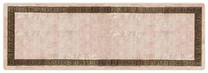 Chodnik dywanowy MARSA Czarny 100 x 300 cm Poliester i PVC