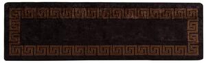 Chodnik dywanowy MARSA Czarny 80 x 350 cm Poliester i PVC