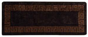 Chodnik dywanowy MARSA Czarny 100 x 250 cm Poliester i PVC