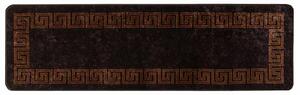 Chodnik dywanowy MARSA Czarny 100 x 300 cm Poliester i PVC