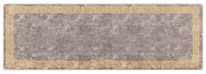 Chodnik dywanowy MARSA Szary 100 x 300 cm Poliester i PVC