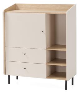 Komoda VETTA 95 cm do Salonu Sypialni Odcienie beżu