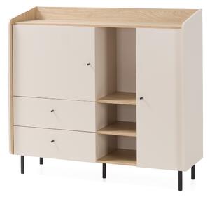 Komoda VETTA 125 cm do Salonu Sypialni Odcienie beżu
