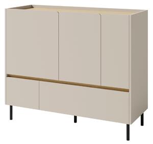 Komoda MURO 120 cm do Salonu Sypialni Odcienie beżu