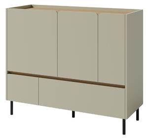 Komoda MURO 120 cm do Salonu Sypialni Odcienie zieleni