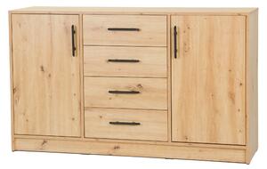 Komoda VANO 140 cm do Salonu Sypialni Dąb artisan
