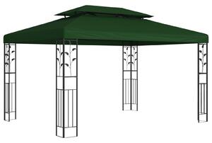 Altana 3,97 x 2,96 x 2,68 m zielony Poliester i Stal
